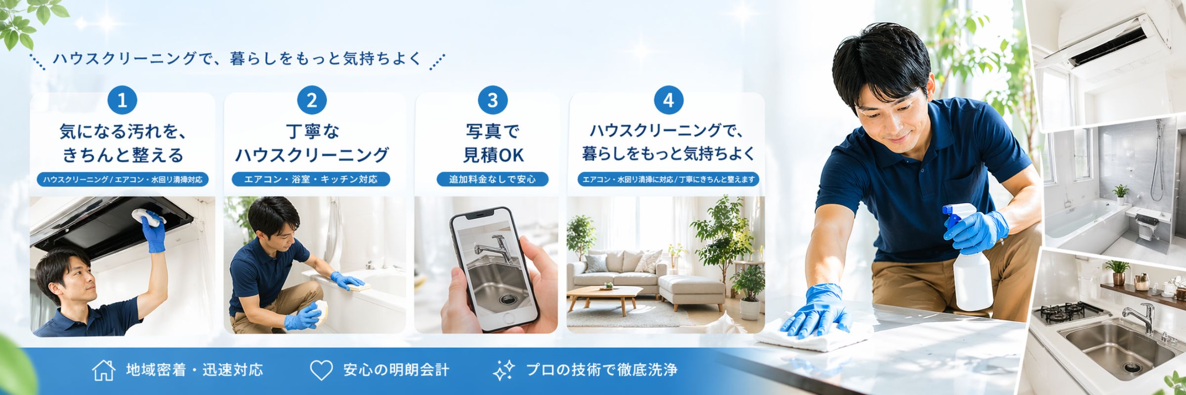 岩槻のハウスクリーニング